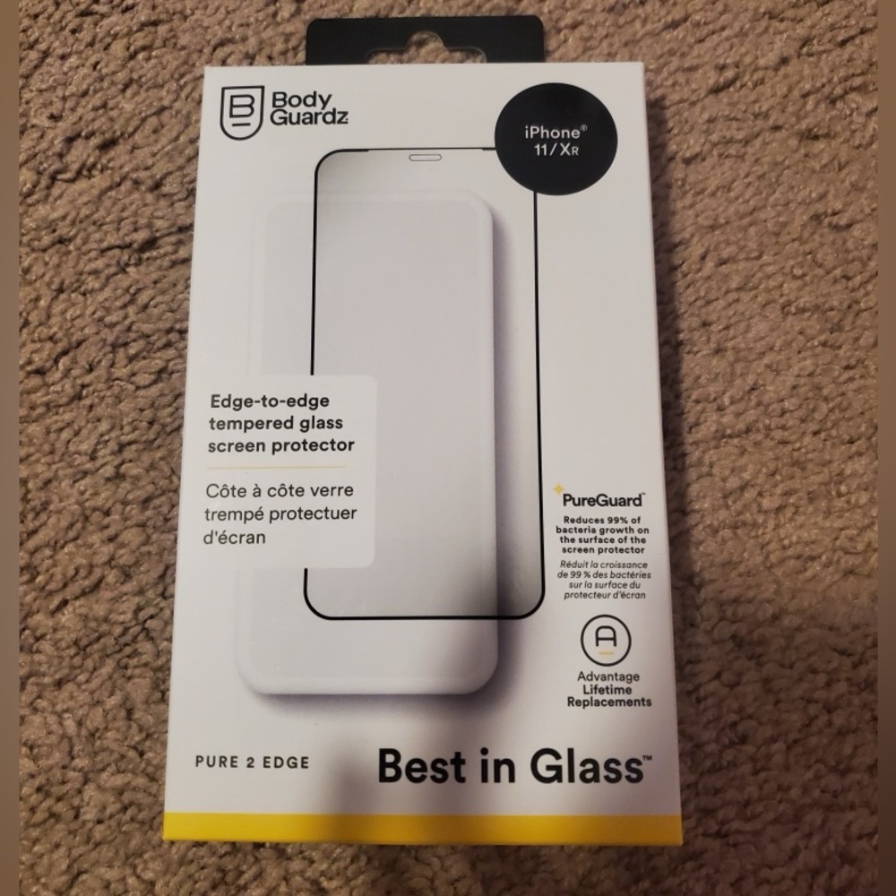 iPhone protective glassPure 2 Edge Screen Protector 11/XR
